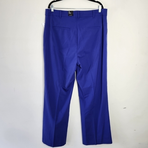 NWT REITMANS Cobalt Blue Straight Leg High Rise Trousers - Picture 6 of 7